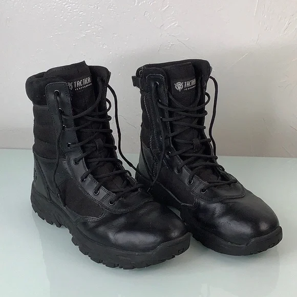 Tactical Performance Black Military field zip up boots men size 11.5 EUC 5.11 Tactical M Zip Boots for Men for Sale | Shop New & Used  main image 2